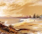 托马斯 莫兰 : Hot Springs on the Shore of Yellowstone Lake